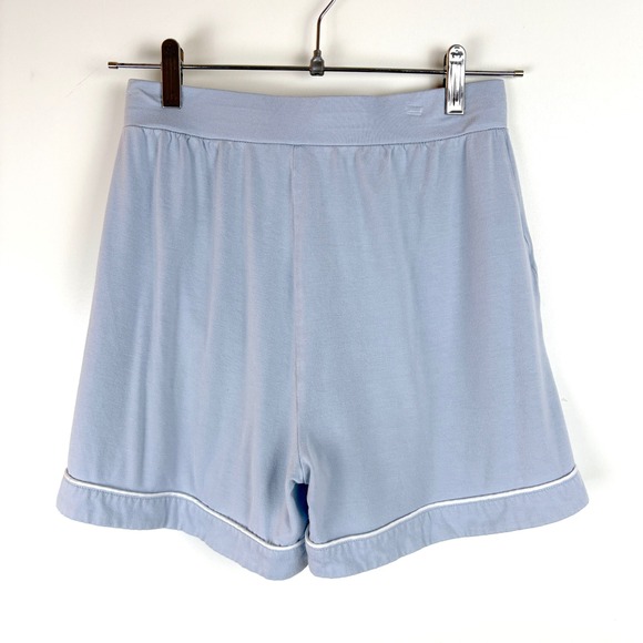 Cozy Earth Bamboo Pajama Shorts Light Blue XS - Picture 2 of 5